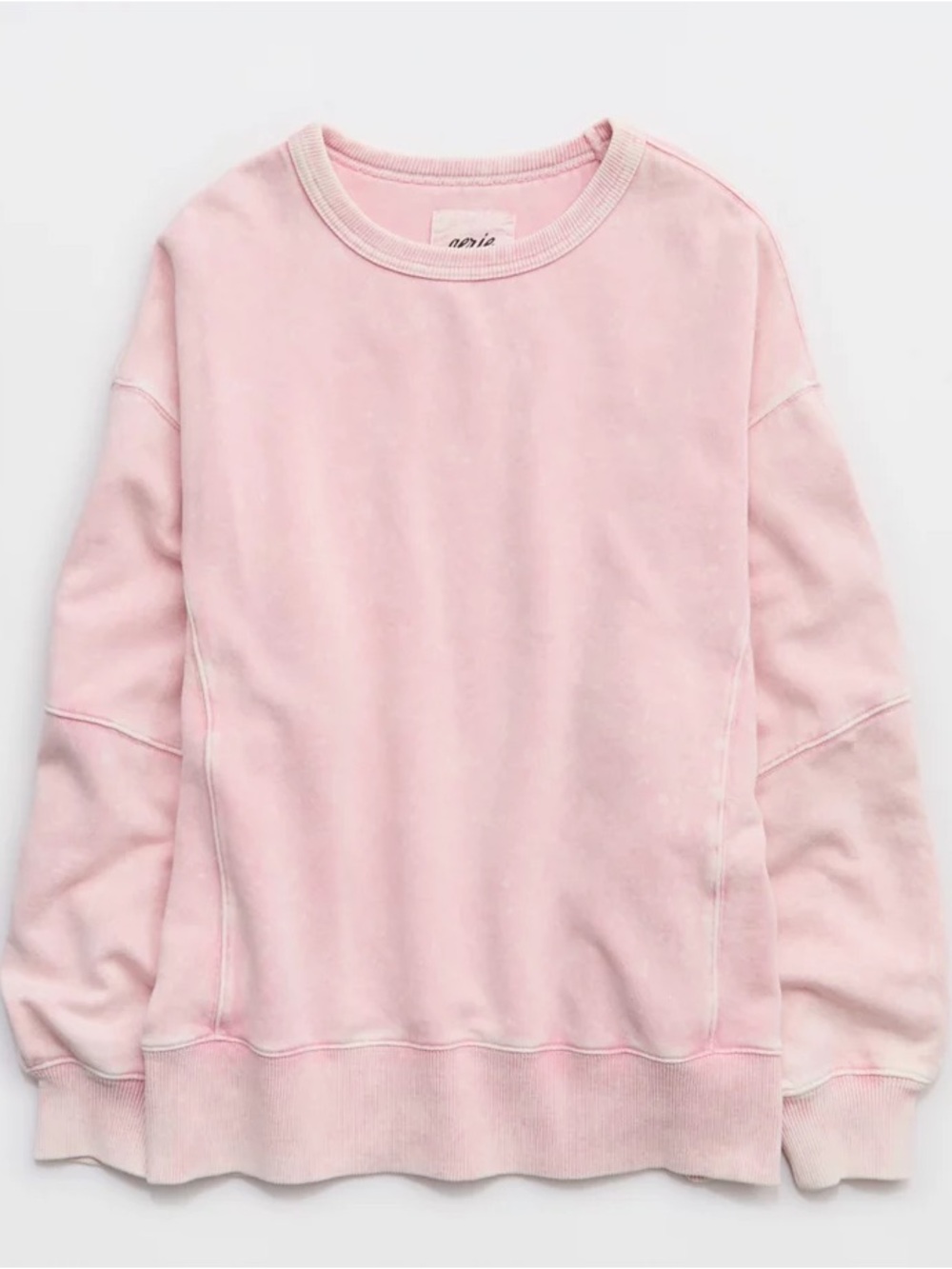 Aerie Go-To Sweatshirt Soft Oversized Pullover Size XL Casual Pastel - Picture 3 of 9